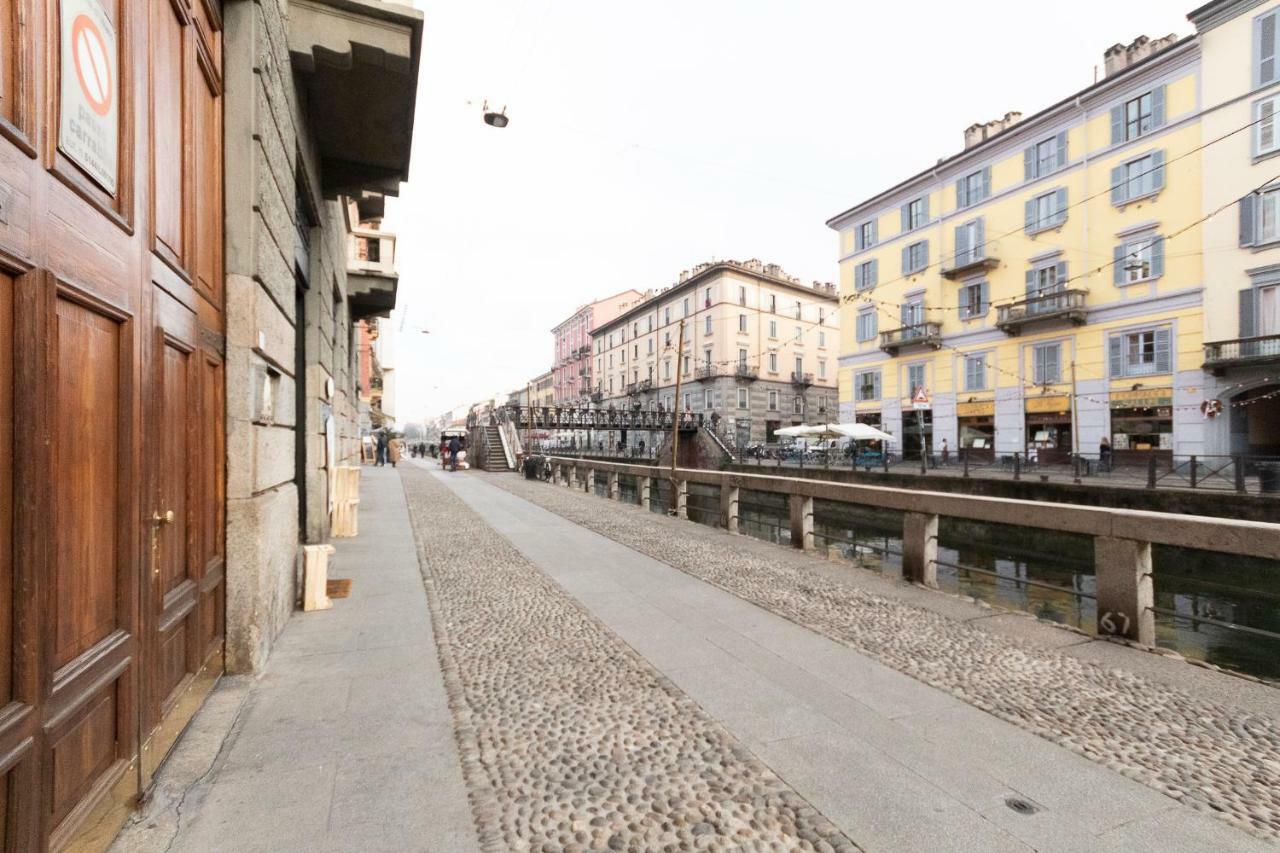 Studio Alzaia 54 Navigli Milán Exterior foto